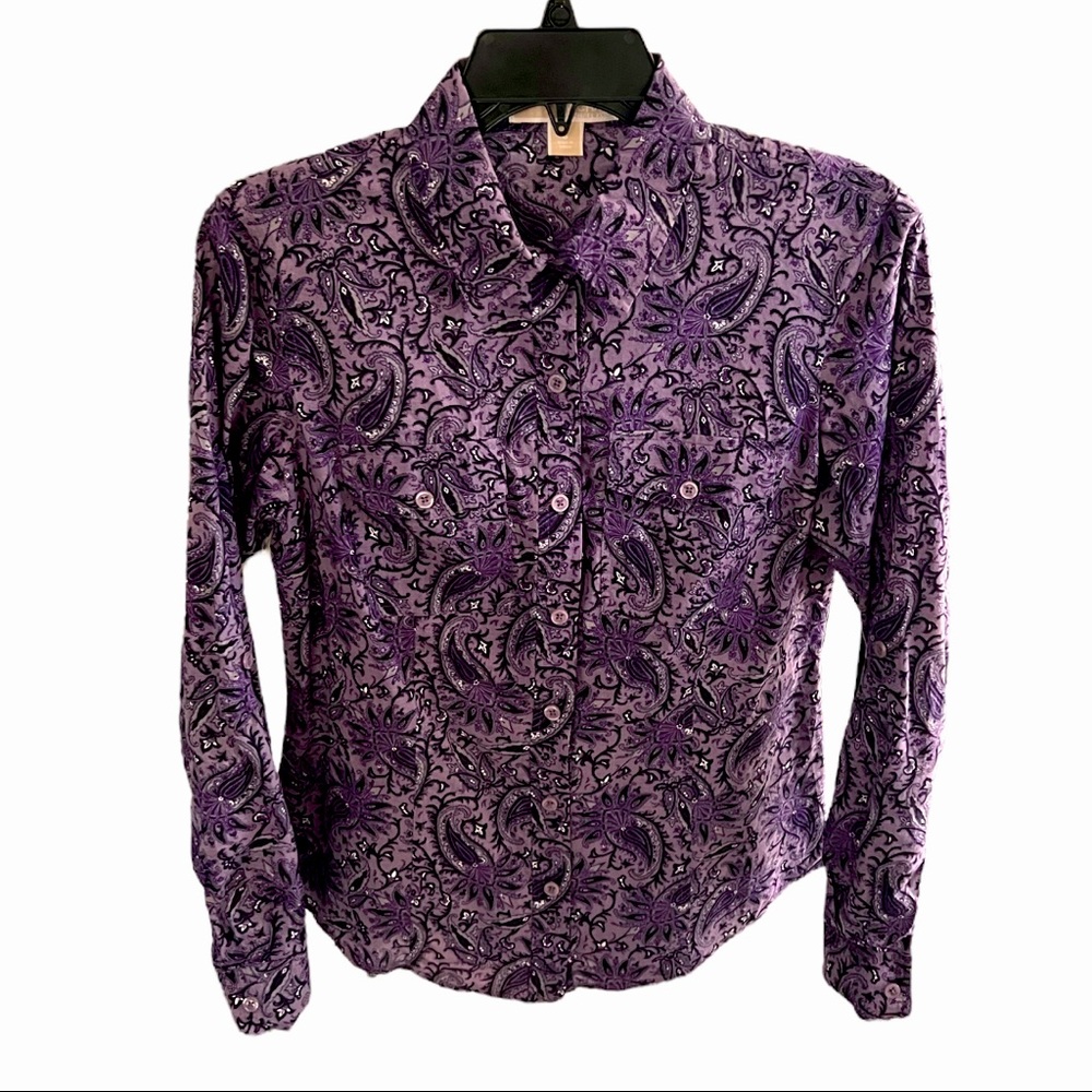 Michael Kors Cotton Collar Shit. Size S